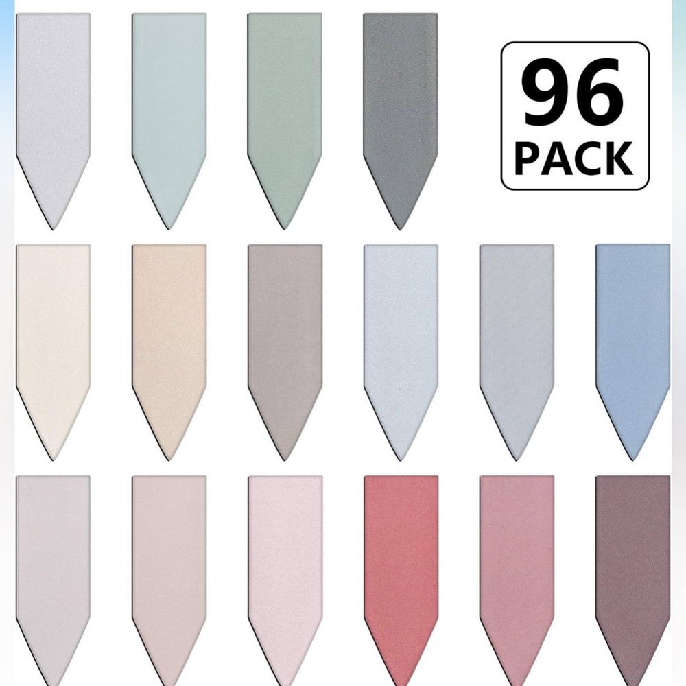 96 Pack of Assorted Color Page Markers
